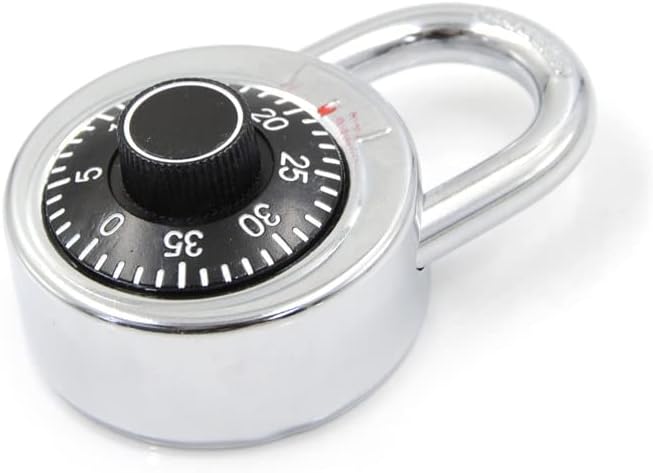 Code Padlock, Lock Rotary Padlock Digit Combination Code Lock Safe Round Dial Number Luggage Security Bicycle Suitcase Drawer Cabinet Gym Locker Lock Locker Lock