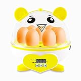 Incubatrice per uova, incubatrice per uova, incubatrice digitale automatica a temperatura costante per 9 uova, incubatrice domestica ad acqua, incubatrice per uova di pollo, anatra, oca, piccione, uc