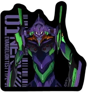 【公式】コスパ EVANGELION エヴァ初号機 ミニステッカーセット