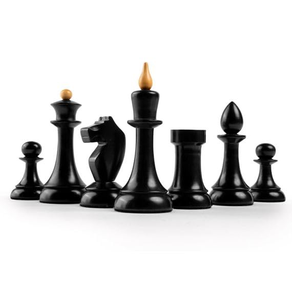 Piezas de Ajedrez Gambito de Dama Tamaño 6 Ideal para Aficionados y Clubes Piezas de Ajedrez para Niños y Adultos Juego de Ajedrez de Madera