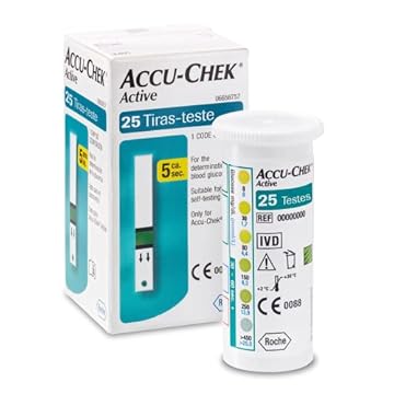Tiras Accu-Chek Active C/25