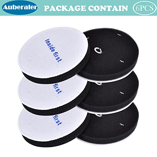 6 Pack E0202 Powerspeed foam Filters Repalce for Eureka NEU182A, NEU181, NEU182B, NEU188A, NEU192A, NEU180, NEU182, NEU180C,NEU186, NEU188, NEU190, NEU1982, NEU180B, NEU202 Lightweight Bagless Vacuum - Thumbnail 6