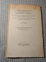 Studies in the Pleistocene glaciation of the Sierra Nevada, California: I. Topographic map of the Pleistocene glacial deposits in the Mammoth ... of California publications in geography) B0007IT024 Book Cover
