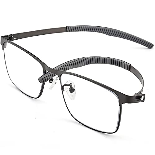 ブルーライトカット メガネ、フルリムめがね、度なし、だてめがね メンズ オシャレ、疲れ目防止、コンピュ...
