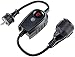 Produktbild ChiliTec Steckdose mit Dämmerungsensor Aussen Steckdosen-Adapter mit Timer - 230V IP44 2300Watt Zwischenstecker Automatische Schaltung von Beleuchtung Licht Lampen im Aussenbereich