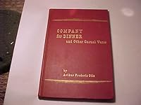 Company for Dinner and Other Casual Verse B000E19SPS Book Cover