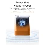 UGREEN Nexode Air 65W USB C GaN Charger Block with 3.3ft Cable, Orange - Image 6