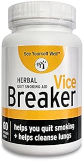 Vice Breaker: Quit Smoking for The Last Time. Works Fast - Stop Smoking Within 30 Days. Or Take with Nicorette, NicoDerm and Other Nicotine Gums, Patches or Lozenges.100% Natural & Herbal