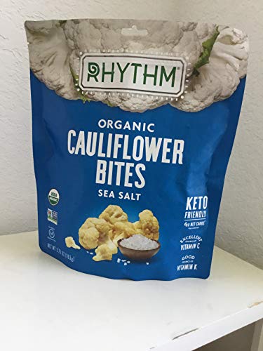 Rhythm Organic Cauliflower Bites - Sea Salt 5.75 oz.