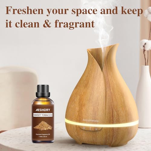 Sweet Tobacco Fragrance Oil 3.38FL.OZ - Aromatherapy Essential Oils for Diffusers for Home, Sweet Tobacco Scented Oils for Massage, Soap Candle Making Scents - 100ML - Thumbnail 4
