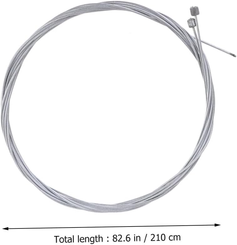 1Set Bicycle Brake and Derailleur Cable Kit White Shifting Wire for Mountain and Road Bikes Brake Line for Smooth Transmission