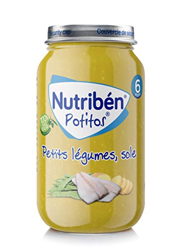  Nutribén Potitos Petit Pot Bébé, Légumes, Sole...