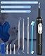 Stim-U-Dent Zahnreinigungsset Ultraschall für Hund, Zahnreiniger für Haustiere zum Entfernen von Zahnstein & Zahnbelag, mit LED-Licht, Hundezahnbürste zur Zahnpflege, Fingerzahnbürste