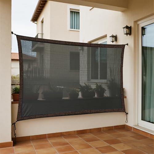 Image of winemana 70% Shade Cloth for Garden- 4x10 FT Breathable Mesh Tarp for Vegetables & Plants, Outdoor Patio Sun Shade with Grommets - Chicken Coop, Dog Kennel Cover