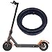 Hunpta@ Xiaomi M365&Pro Pneus Trottinette Electrique, Scooter Électrique Skate Haute Performance Anti Crevaison Roue de de Rechange Solide Pneu Compatible avec Xiaomi M365 8 1/2 * 2 (Noir)