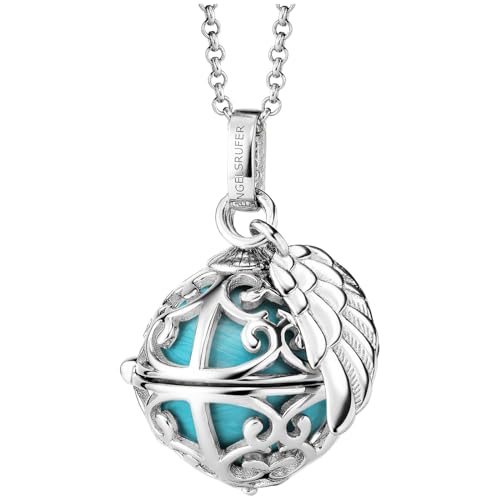 Engelsrufer Collana Donna In Argento Sterling 925 – Catenina Rolò Lucida Rodiata, 45 Cm