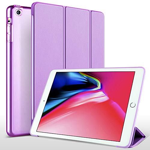 GEMONY Funda para Apple iPad 7, 10.2 Pulgadas 2019 Model, Carcasa con Auto-Sueño/Estela, púrpura CS013-9