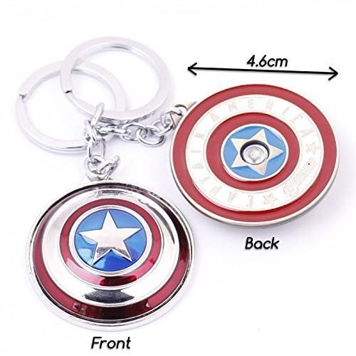 Image of Blue Aura Catchy Marvel Avengers Thor'S Love And Thunder Thor Hammer Pewter Mjolnir Anti-Rust Metal Keychain & Keyring For Men, Women,Bike & Car