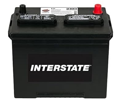 Interstate Batteries Group 24 Car Battery Replacement (M-24) 12V, 550 CCA, 18 Month Warranty, Replacement Automotive Battery for Cars and Trucks