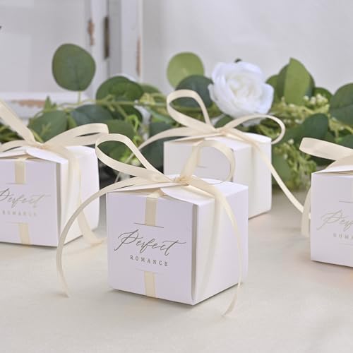 Image of Double Face Cream Satin Ribbon 1 /4 inch X 50 Yards Polyester Cream Ribbon for Gift Wrapping Very Suitable for Weddings Party Hair Bow Invitation Decorations and More
