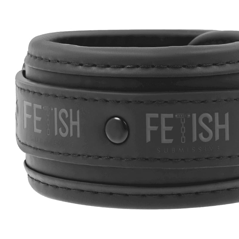 Handschellen Set für Hände & Knöchel – Verstellbare BDSM Fesseln aus veganem Leder mit Neopren-Futter – Bondage Set für Hogtie, Anfänger & Fortgeschrittene