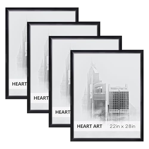 HEART ART 22x28 Frame 4 Pack,22x28 Poster Frame Without...