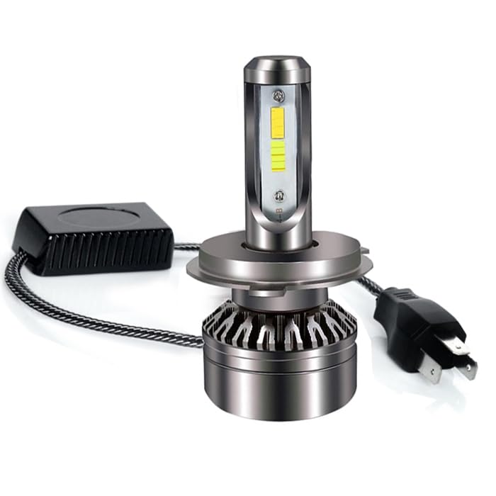 TRP TRADERS 40W Led Headlight Kit 8000LM, M2 Anti-Flicker Led Fog Lamp Bulbs, DC 12~36 Volt Dual Color White/Yellow (6000K/ 3000K)-image-6