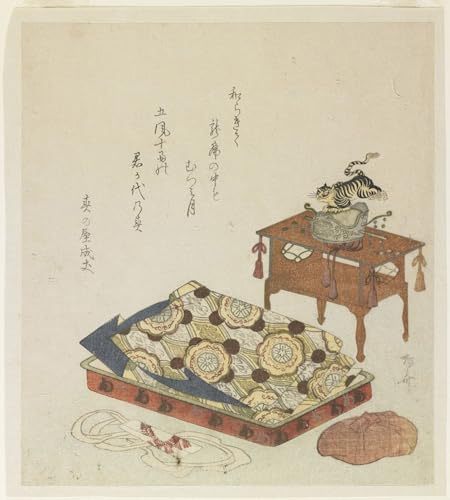 Tableau sur toile estampe japonaise Ryuryukyo Shinsai pour décorer un bureau