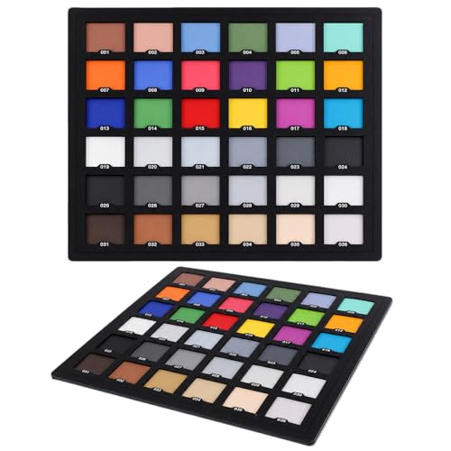 Tarjeta de referencia de color PUSOKEI para sesiones de fotografía en exteriores y estudio