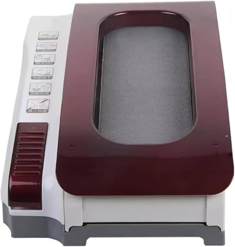 Image of Electric Shoe Cleaning Brush,Automatic Boot Scraper,Self-Cleaning Sole Cleaner with Built-in Water Reservoir & Battery | Quick 5-Second Dust Removal | Low Noise(Rojo)