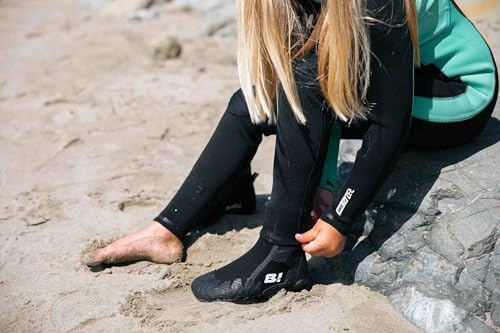 3MM Split Toe Ninja Bootie Juniors'- Black Black 3