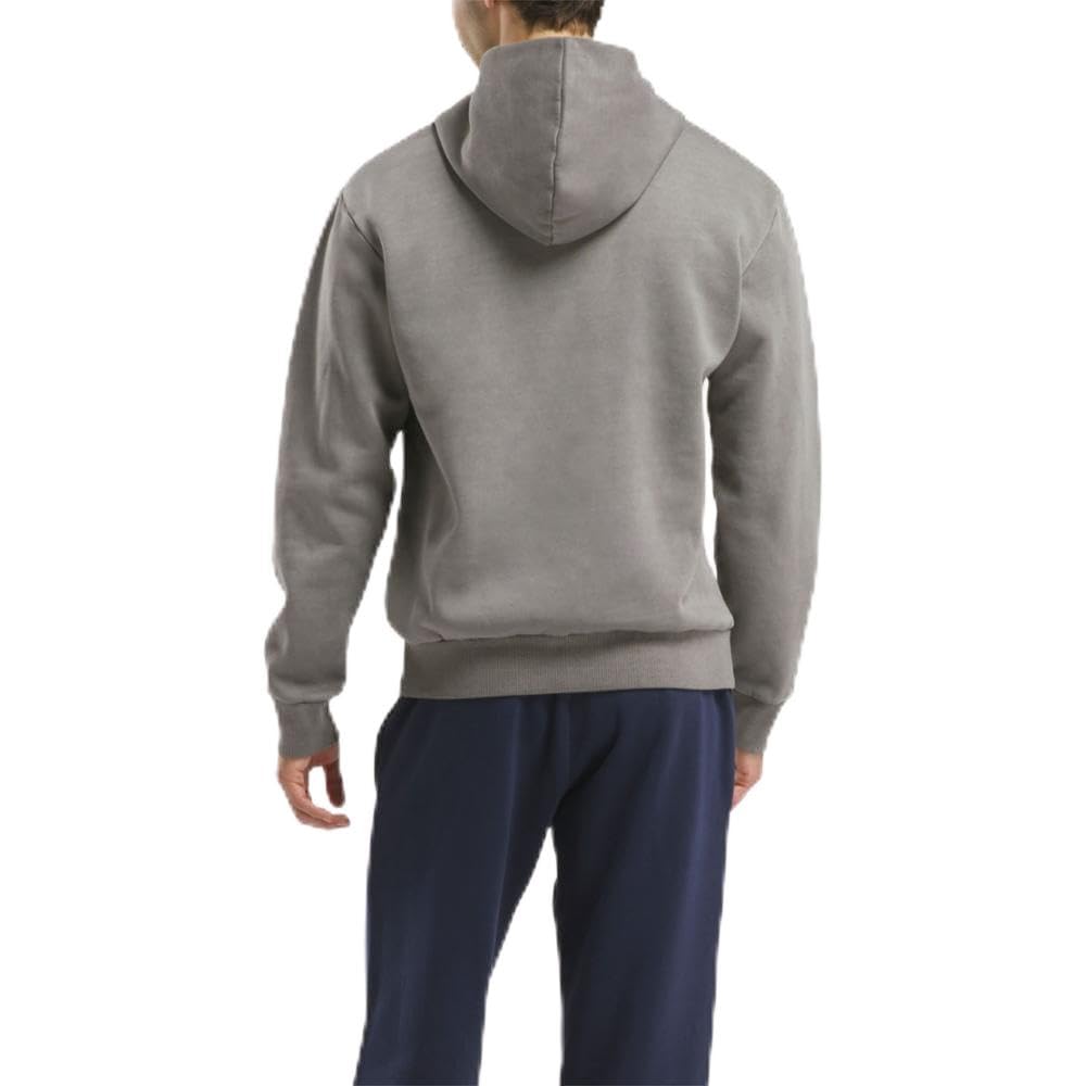 Reebok Men's Identity Washed Oth Hood Sweatshirt, Black
