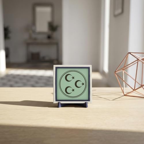 Modern Üç Hilal Tasarımlı Hatıra Obje 10x10 cm