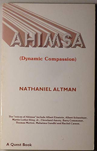 Ahimsa (Dynamic Compassion) 083560537X Book Cover