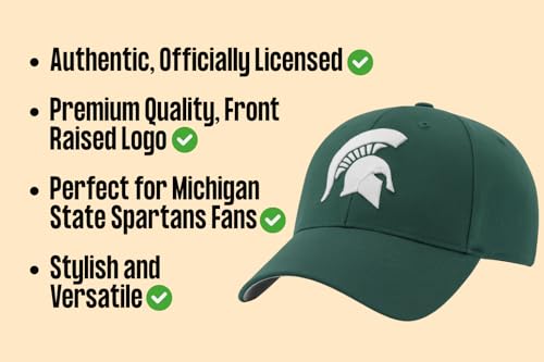Gorra Ajustable Michigan State MVP Logo Clásico miniatura 5