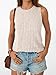 AUTOMET Womens White Tank Tops Summer Sleeveless Sweaters Tunic Shirts Fashion Basic Soft Clothes 2026 Casual Trendy Vacation Spring Outfits Beige S