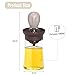 Imagen de WishesMar Botella de Aceite con Cepillo de Silicona 2 en 1 Dispensador de Aceite de Oliva con Brocha Botella de Aceite de Vidrio con Pincel para Barbacoa