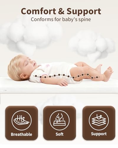 Baby Bassinet, Bedside Bassinet for Baby, Bassinet Bedside Sleeper with Mattress, Storage Basket and 4 Auto-Lock Wheels, Full-Mesh Sides, Bedside Mini Crib for Newborn (Beige) - Image 4