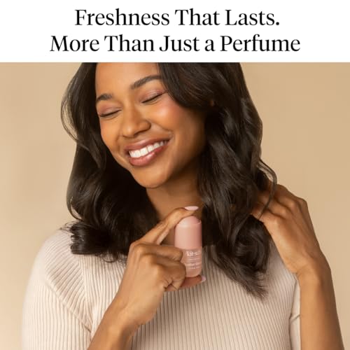 Image of Kitsch Hair Perfume for Women - Hair Spray & Body Mist - Amber Shores, 20mL | Clean, Deodorizing & Patented Odor-Eliminating Technology - Freshen Hair, Body & Pillows - Made in USA