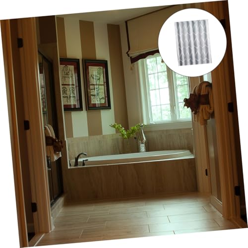 Rideau de bain imperméable en polyester chic Ipetboom pour douche moderne - 8