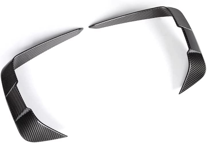 MUCCGQ Real Carbon Front Bumper Canards Splitter Flap Trim for BMW 8 Series G14/G15/G16 2018-IN