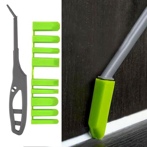 Silikon-Nahtwerkzeuge, Dichtmittel-Dichtungswerkzeug-Set, Fugenapplikator, Finishing Glättungsset mit 9 schmalen Spitzen für kleine engere Räume