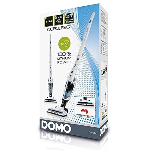 Domo DO217SV aspirateur Balai et Balai électrique sans Sac 0,5 L Noir, Blanc - Image 7
