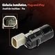 Frankberg 4x Parksensor PDC Sensor Vorne Hinten 3-polig Kompatibel mit 5er E39 520-540 M5 2.0L-4.9L 2001-2003 5er E60 520-550 M5 2.0L-5.0L 2001-2010 X3 E83 E53 Replace# 66206989069