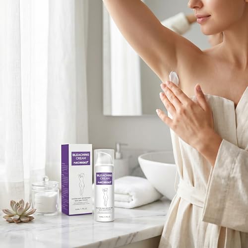 NiceGo Skin Bleaching Cream, Dark Spot Remover for Body, Skin Tone Lightening for Women with Vitamin C Moisturizer, Underarm Lotion for Intimate Areas, Knees, Elbows, Bikini Line -50ml