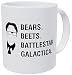 Wampumtuk Bears Beets Battlestar Galactica Jim, Dwight Schrute The Office 11 Ounces Funny Coffee Mug