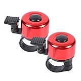 Leistungsstarker Klarer Sound: Klaren Ton mit einer angenehmen Tonhöhe. Fußgänger und vorbeifahrende Fahrzeuge können Ihren Klingelton deutlich hören und so frühzeitig für unsere Sicherheit warnen.