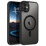 ❤️Halten Sie Ihr Telefon sicher—Bildschirm und Kameraschutz, Erhöhte Lippe zum Schutz des iPhone 11 handyhülle Silikon Magnetische Anziehungskraft weiß Kamera und den Blitz, der iPhone 11 handyhülle Silikon robuste Stoßfänger an der Vorderseite schützt den Bildschirm vor Kratzern.