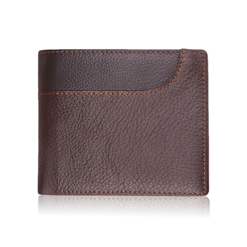 Mens Wallets Rfid Blocking Bifold Wallets for Men, With ID Window, Stylish, Sturdy and Durable Leather Wallets