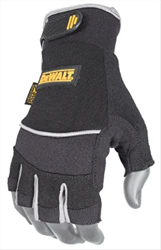 DeWalt DPG230XL Technicians Fingerless Synthetic Leather Glove, X-Large #1